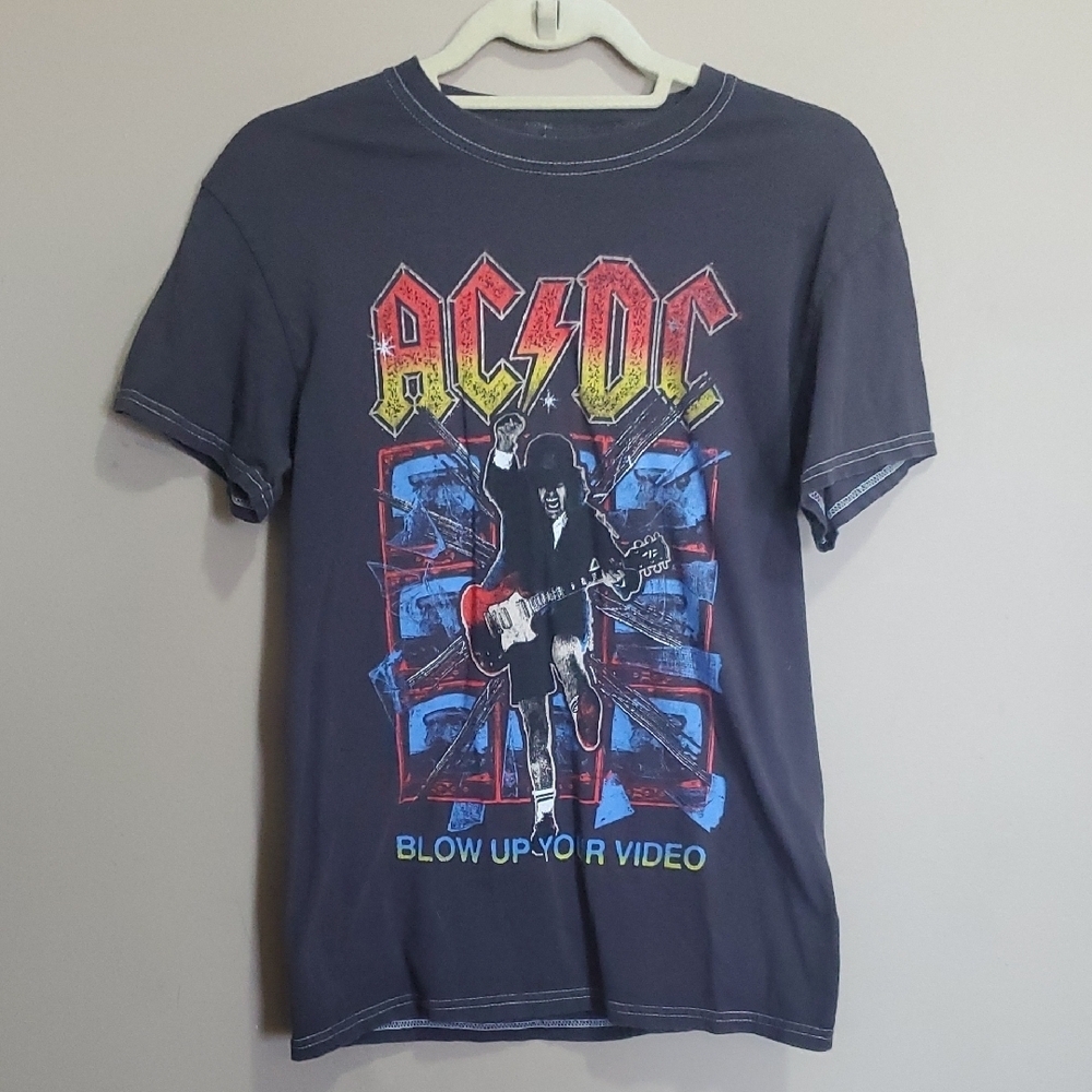 Mens AC/DC Graphic T-Shirt Size Small